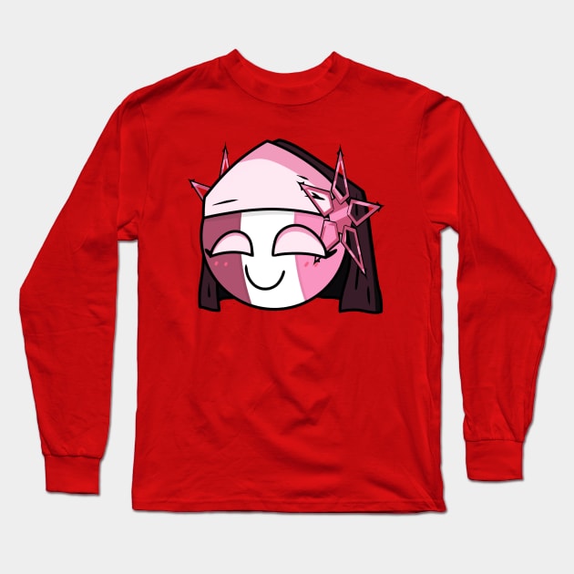 Fnf Sarv emoji happy Long Sleeve T-Shirt by Abrek Art